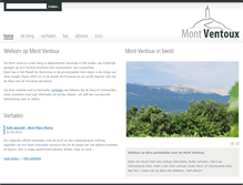 Tablet Screenshot of mont-ventoux.be